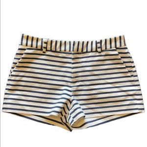 Forever 21 Preppy Stripped Boat Short Shorts Medium